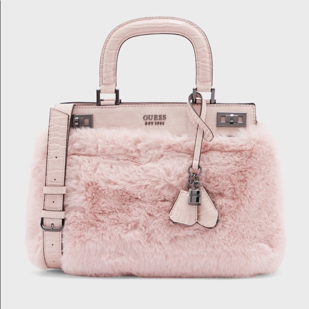 New GUESS Katey Luxe Luxury Satchel